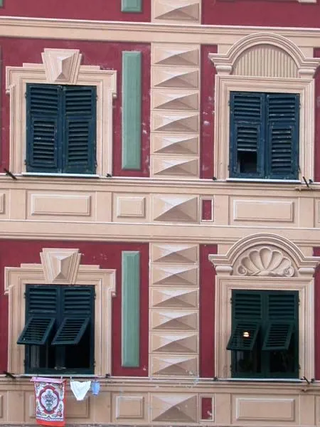 Finestre in Liguria decorate Persiane liguri Alluminio Genova Finte Dipinte Finestre Genovesi PVC GenovaToday